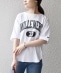 *【SHIPS別注】RUSSELL ATHLETIC:カットオフロゴTEE◇