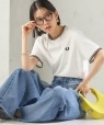 �s�ꕔ�ǉ��\��tFRED PERRY:M1588 TWIN TIPPED TEE �z���C�g
