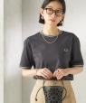 �s�ꕔ�ǉ��\��tFRED PERRY:M1588 TWIN TIPPED TEE �`���R�[���O���[