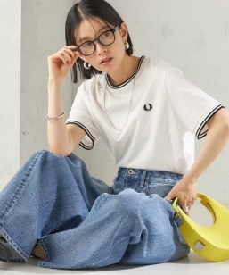 �s�ꕔ�ǉ��\��tFRED PERRY:M1588 TWIN TIPPED TEE