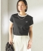 �s�ꕔ�ǉ��\��tFRED PERRY:G9163 CROPPED RINGER TEE