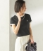FRED PERRY:G9163 CROPPED RINGER TEE
