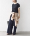 FRED PERRY:G9163 CROPPED RINGER TEE