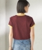 �s�ꕔ�ǉ��\��tFRED PERRY:G9163 CROPPED RINGER TEE
