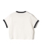 �s�ꕔ�ǉ��\��tFRED PERRY:G9163 CROPPED RINGER TEE