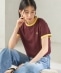 FRED PERRY:G9163 CROPPED RINGER TEE