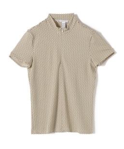 SIMONE WILD:�q����@�\�rGINGHAM TEZIP TEE