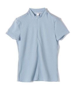 SIMONE WILD:�q����@�\�rGINGHAM TEZIP TEE