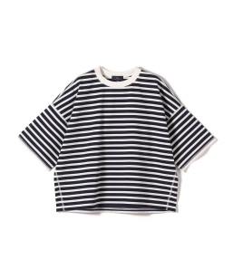 SHIPS Primary Navy Label:�R�b�g�� �V�� �n�[�t �X���[�u TEE