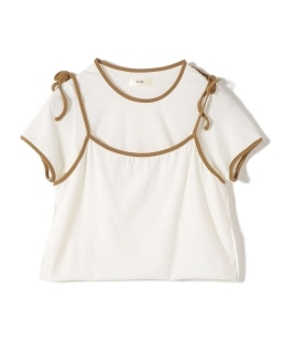 Loro:�q��􂢉\�r�qinger Cami Layered Tee