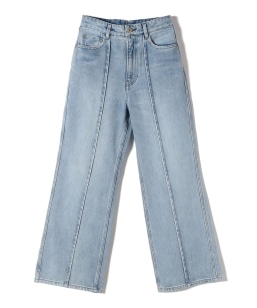 woadblue157:HW Semi Wide Flare Tuck Pants