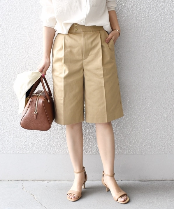 手洗い可能 チノハーフパンツ パンツ Ships 公式サイト 株式会社シップス