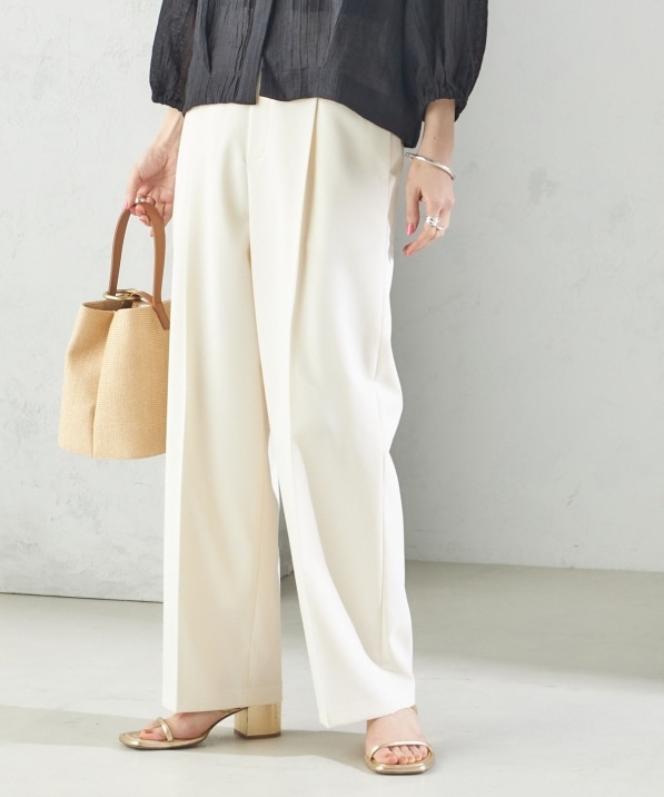 美品 SHIPS購入 STYLISH STANDARD スリムストレートパンツ 美品 SHIPS購入 STYLISH STANDARD スリムストレートパンツ