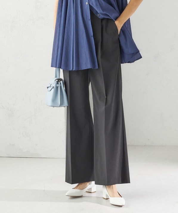 洗濯機可能〉マルチ ファンクション ワイド スラックス｜ SHIPS 公式サイト