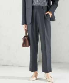 セレモニー対応可〉スラブ ツイード ロング ジレ（セットアップ