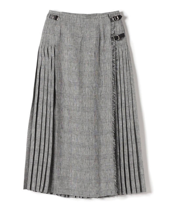 ONEIL OF DUBLIN: アコーディオン ロング キルト スカート 2: スカート  