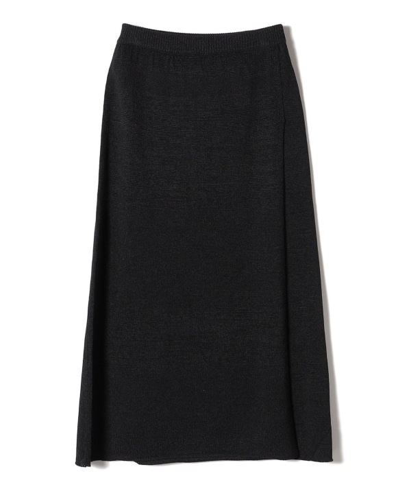 WALANCE:〈手洗い可能〉ペーパー ニット ラップ スカート｜ SHIPS 公式