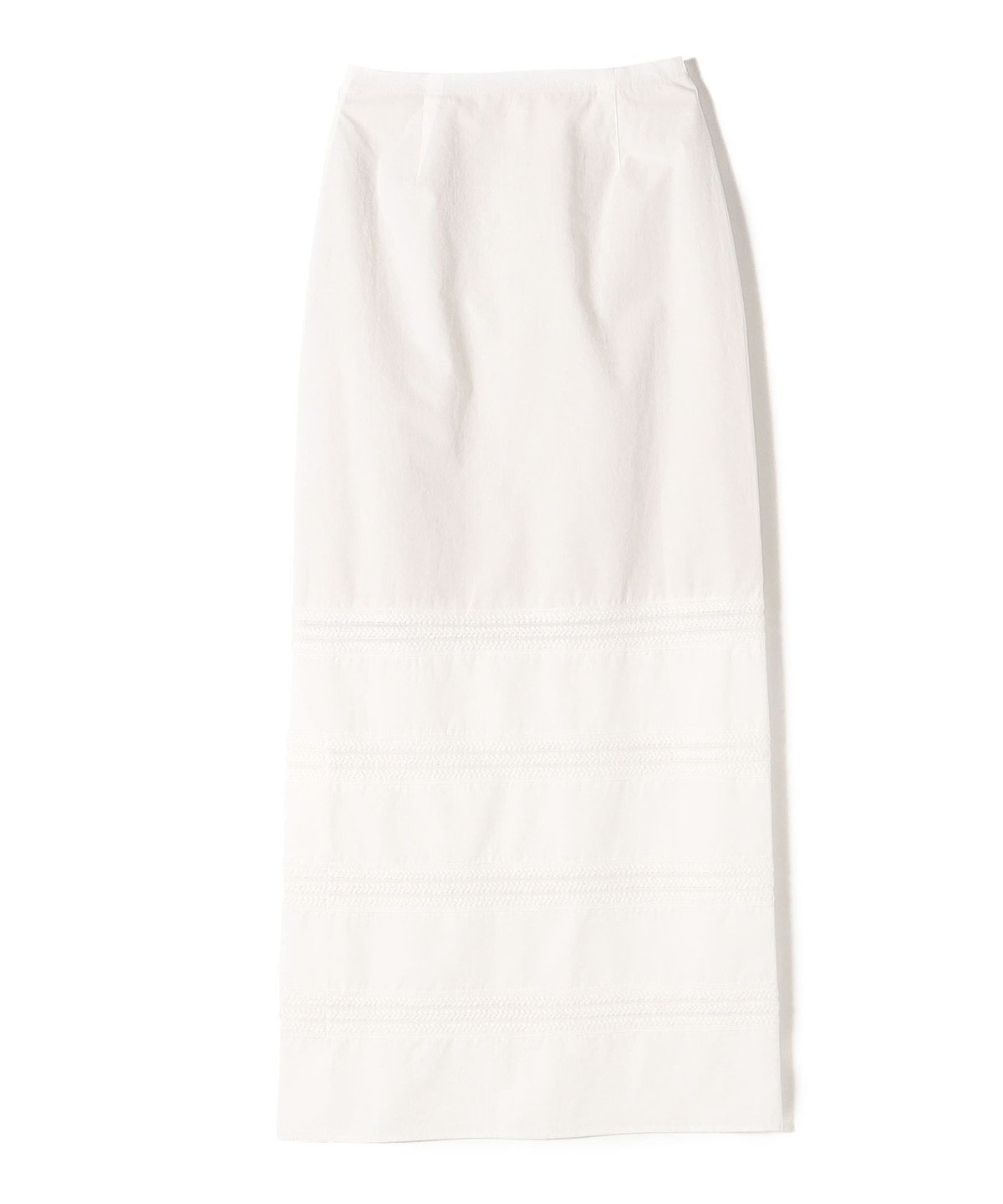 タグ付き新品‼️ シビラ　パープルボーダーアートスカート　ウエストゴム　手洗い可能
