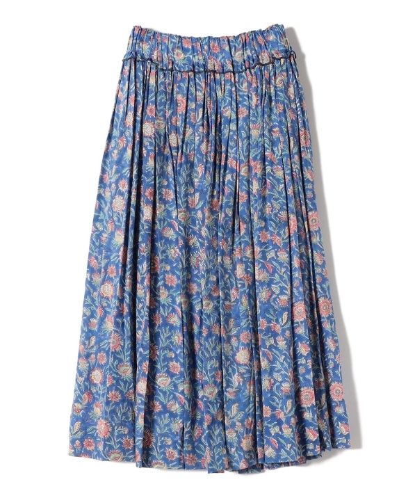 SHIPS別注】Soi-e:〈手洗い可能〉プリント ギャザー スカート  