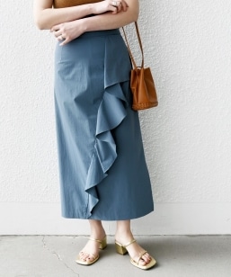 �yWEB����z�q��􂢉\�r�h���C �X�g���b�` ���b�V���[ 3WAY �t���� �X�J�[�g