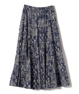 COUTURED ADAM:Bandana Print Skirt