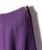 〈手洗い可能〉リネン レーヨン サイド リボン マーメイド スカート