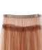 〈手洗い可能〉レイヤード シャーリング チュール スカート