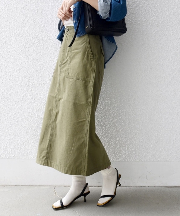 WEB限定】〈洗濯機可能〉ベイカー フレア スカート｜ SHIPS 公式