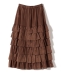 Heriter: silk flil skirt