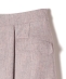 〈手洗い可能〉フラップポケットツイードスカート