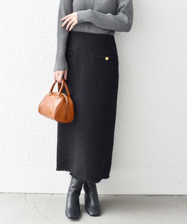 ツイード ポケット デザイン スカート ◇｜ SHIPS 公式サイト