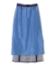 〈手洗い可能〉IPEKA フラワープリント マーメイド スカート