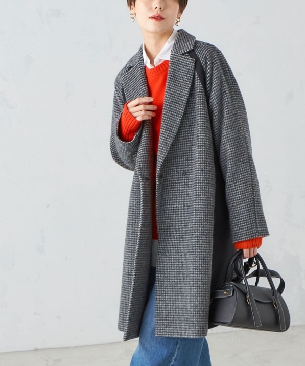 SHIPS シップス チェスターコート切り替えデザイン バック スリット コート SHIPS シップス チェスターコート切り替えデザイン バック スリット