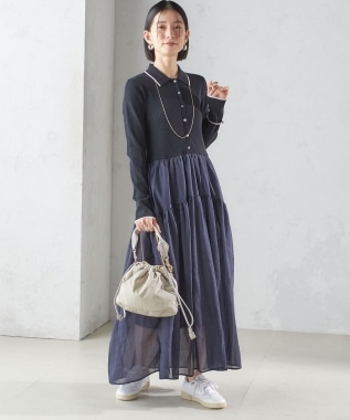 HEADPORTERPLUS シャツワンピース 半袖 日本製 X1647 GU公式 | Aライン