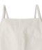 STUDIO NICHOLSON:LONG APRON DRESS