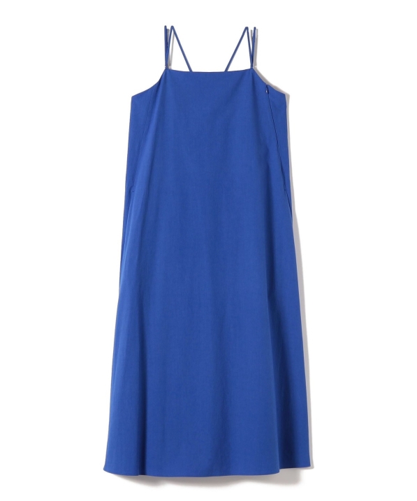 SHIPS Primary Navy Label:〈手洗い可能〉近江晒 フレア キャミ