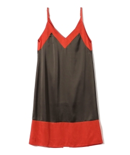 6397: FRAMED SLIP DRESS