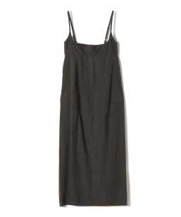新品　SHIPS　Fanaka キャミ ワンピース ブラック Fanaka:〈手洗い可能〉シャーリング キャミ ワンピース｜ SHIPS