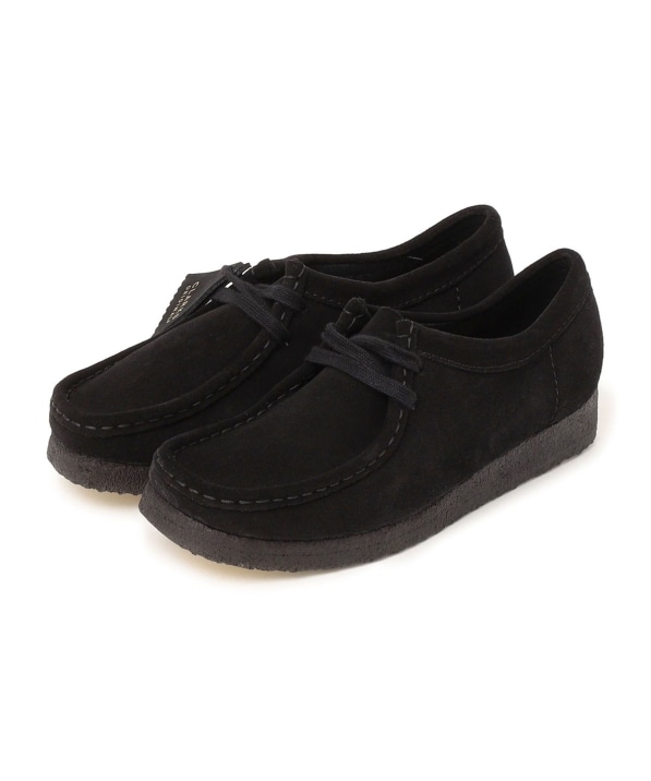 SHIPS別注 Clarks クラークスワラビー 26.5cm　ネイビー