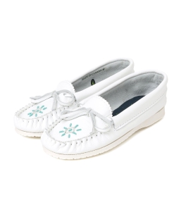 BASTIEN: beaded moccasins