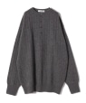 y YO:Henry neck army knit �O���[