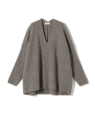 Nomat: YAK V NECK SWEATER �_�[�N�O���[