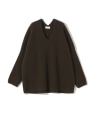Nomat: YAK V NECK SWEATER �u���E��