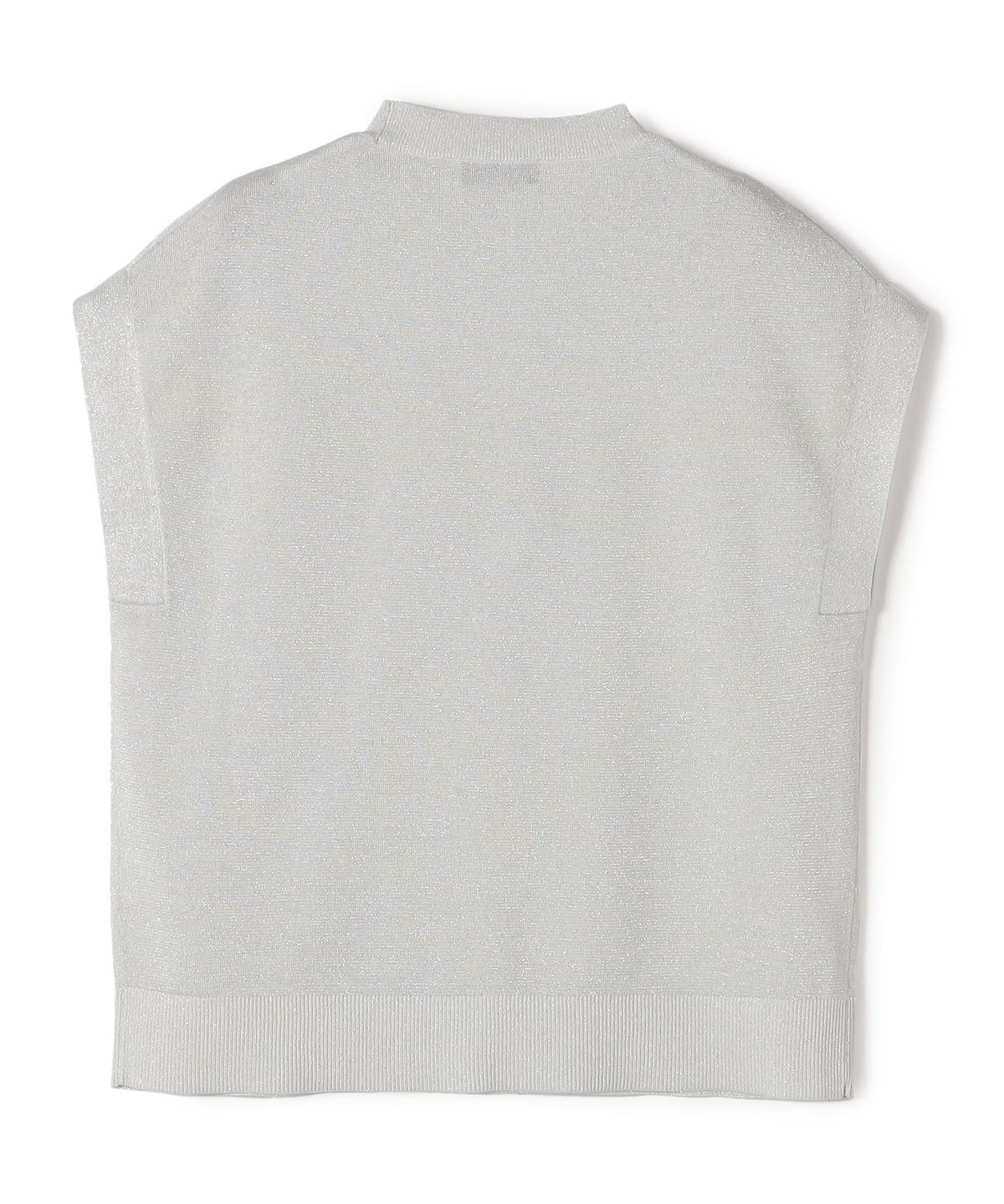 SHIPS Primary Navy Label:〈手洗い可能〉ラメ ニット フレンチ 