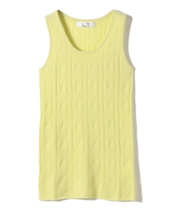 y YO: Timeless cable TANK TOP