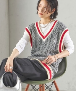 �ySHIPS�ʒ��zLOGAN KNITTING MILLS: �`���f�� V�l�b�N �x�X�g