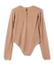 y YO: crew neck Bodysuit
