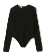 y YO: crew neck Bodysuit �u���b�N