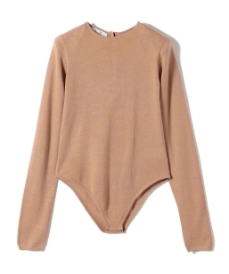 y YO: crew neck Bodysuit