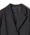 UNDER STANDING:stripe over jacket
